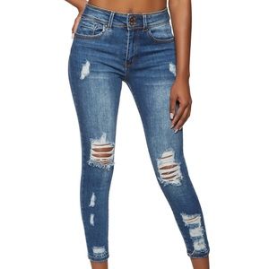 HIGH RISE STRETCH JEANS